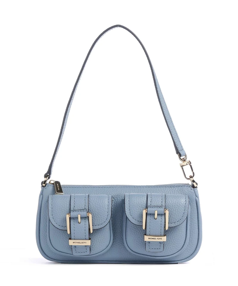 Michael Kors Zoe Small Borsa a spalla chambray
