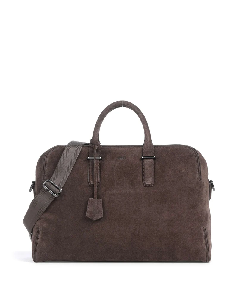 BOSS Madison Borsone da weekend dark brown