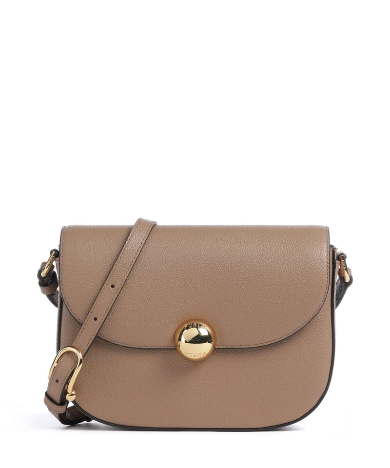 Furla Moonlight S Borsa a tracolla toffee