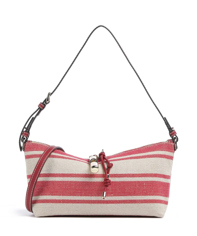 Furla Debby Mini Borsa a spalla toni lacca