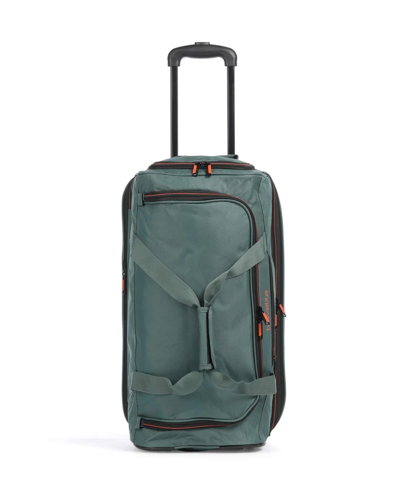 Travelite Basics Borsone trolley dunkelgrün