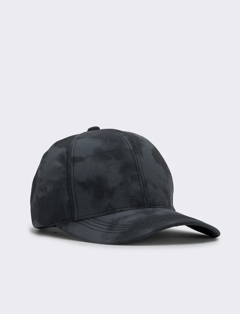Cappello baseball mimetico tie dye - Grigio