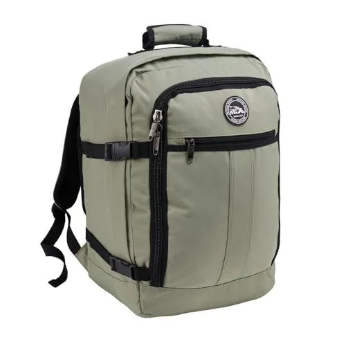 Cabin Max Metz Zaino da Viaggio 40x20x25 ideale di viaggio, bagaglio a mano per zaino Ryanair 40x20x25 cm, perfetto come borsa per ogni avventura. (rPET Verde Bodo)