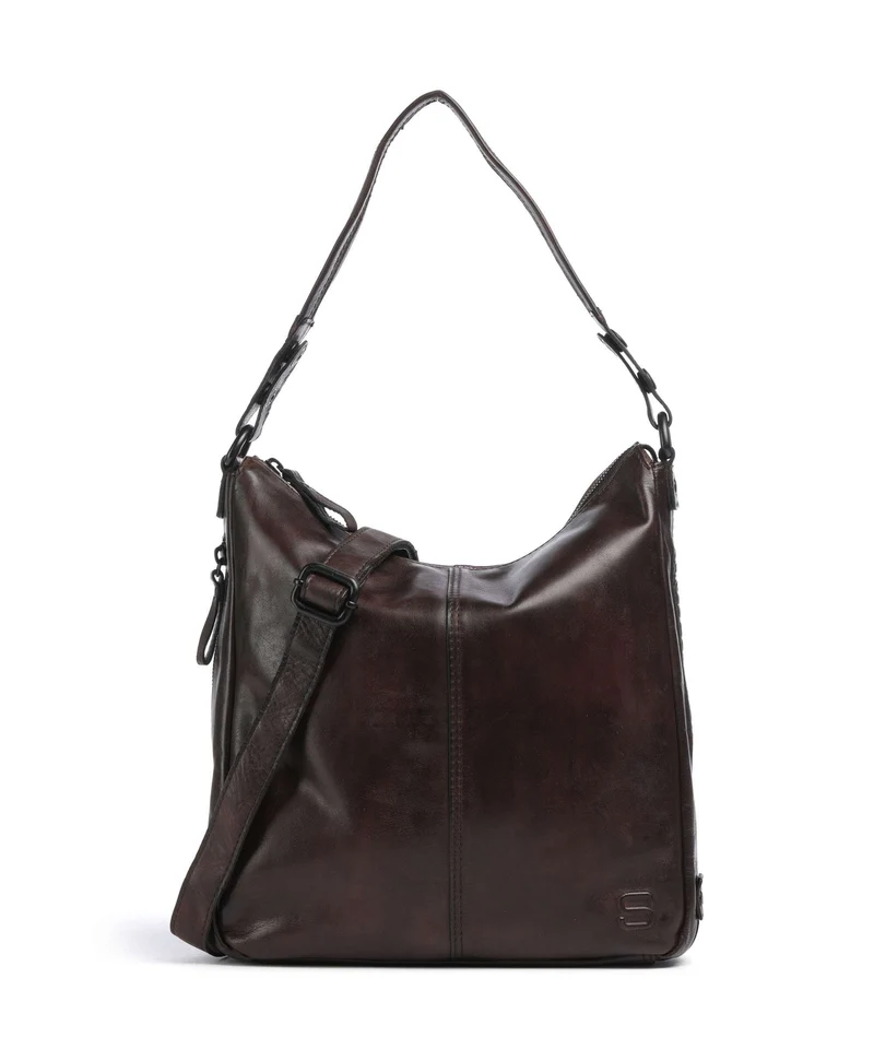 Spikes & Sparrow Apache Gayla Borsa hobo dark brown