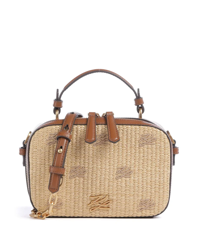 Karl Lagerfeld K/Autograph Small Borsa a mano natural/tan