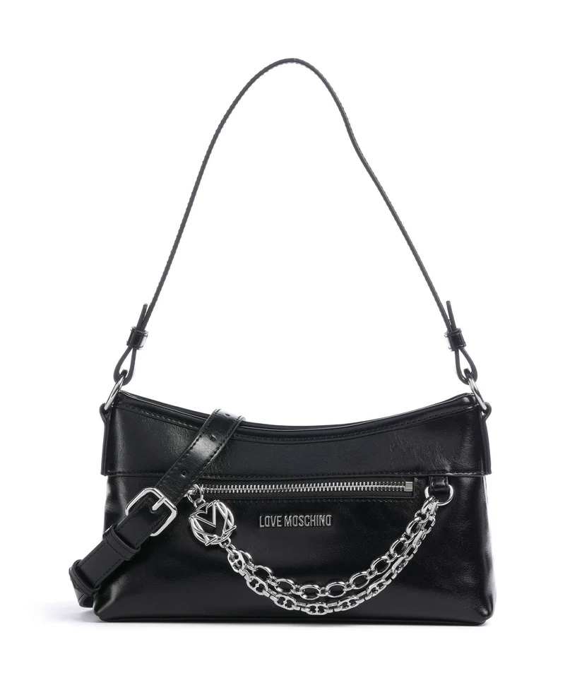 Love Moschino Urban Chains Borsa a spalla black/black