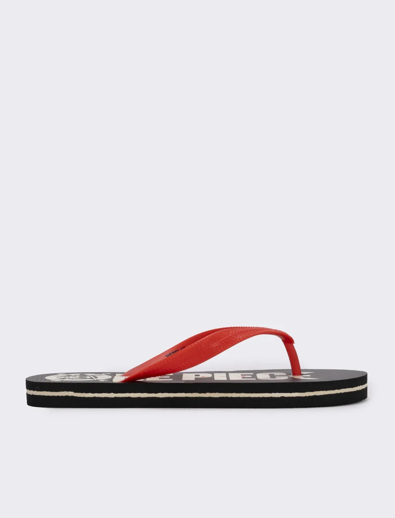 Infradito One Piece© bambini rossi PVC - Nero