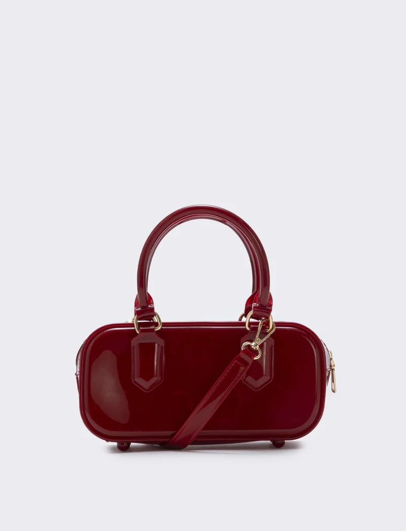 Bauletto rettangolare gommato - Bordeaux