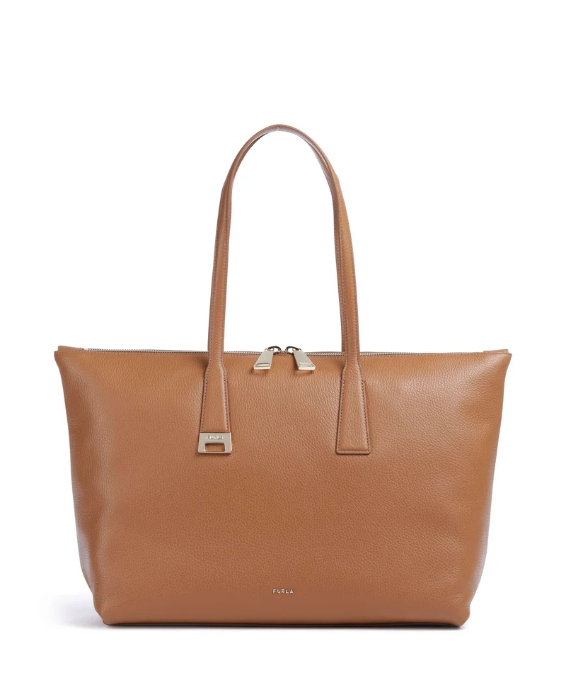 Furla Olivia L Borsa shopper tabacco