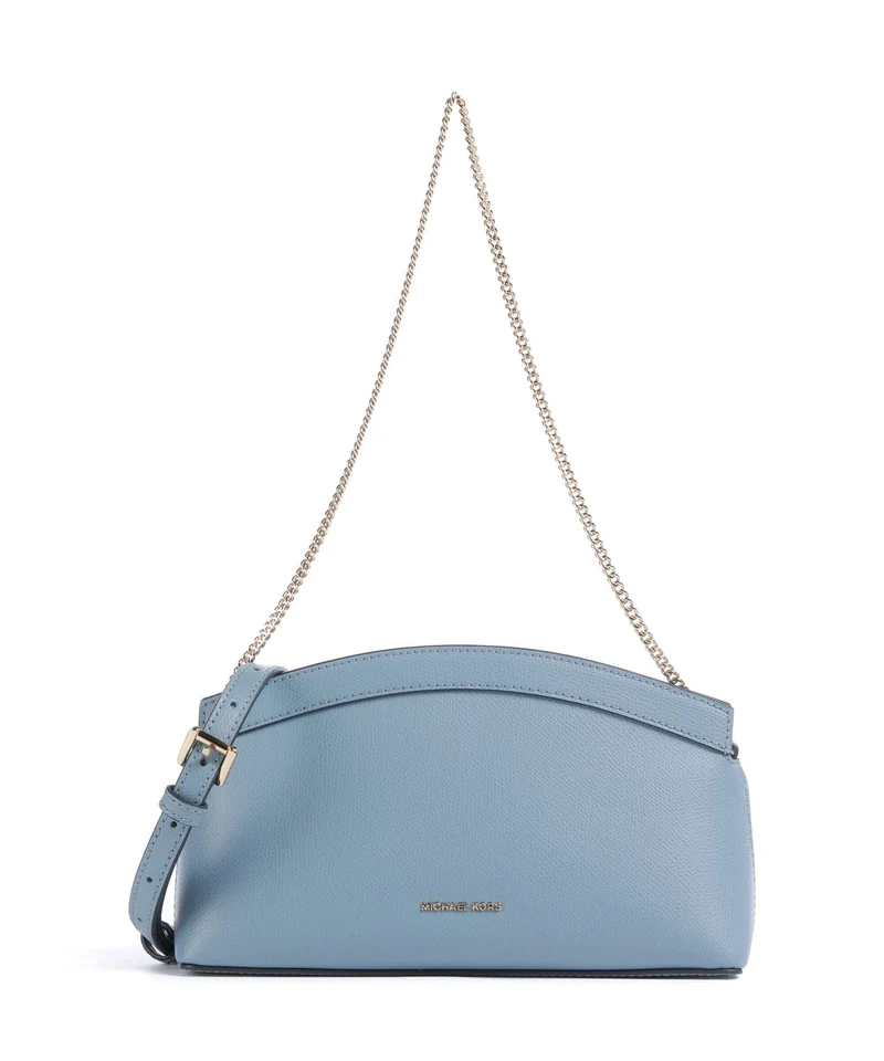 Michael Kors Athena Dome Chain Small Borsa a spalla chambray