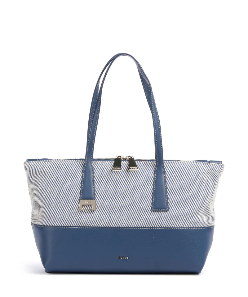 Furla Olivia M Borsa shopper toni indigo