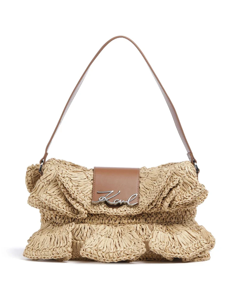 Karl Lagerfeld K/Signature Borsa a spalla natural/tan
