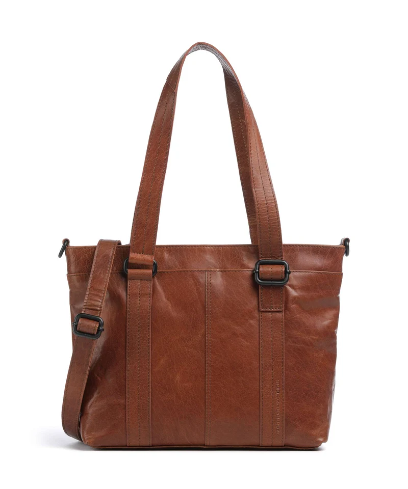 Spikes & Sparrow Bronco Alexis Borsa shopper brandy