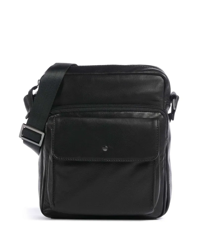 Bugatti Black Magic Borsa a tracolla schwarz
