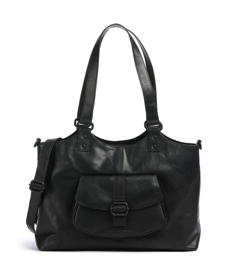 Spikes & Sparrow Bronco Kalynn Borsa shopper black