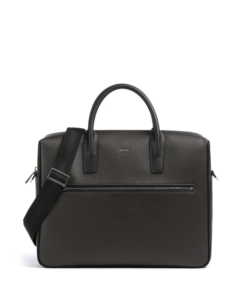 BOSS Daxter Cartella dark brown