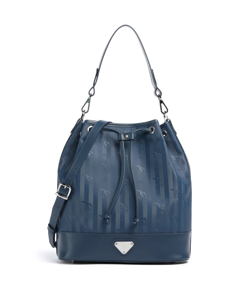Maison Mollerus Vinerus Niesen Borsa a secchiello deep blau