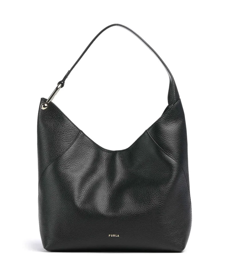 Furla Lara M Borsa hobo nero