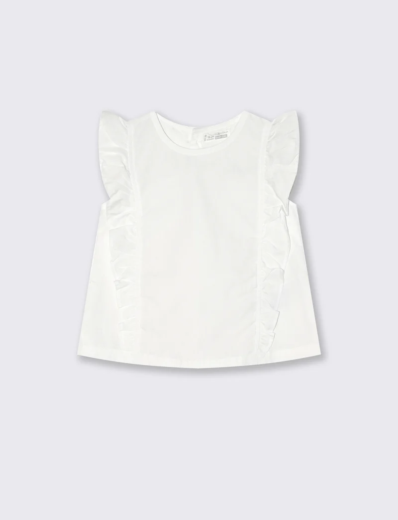 Camicia in popeline: casual e versatile - Bianco