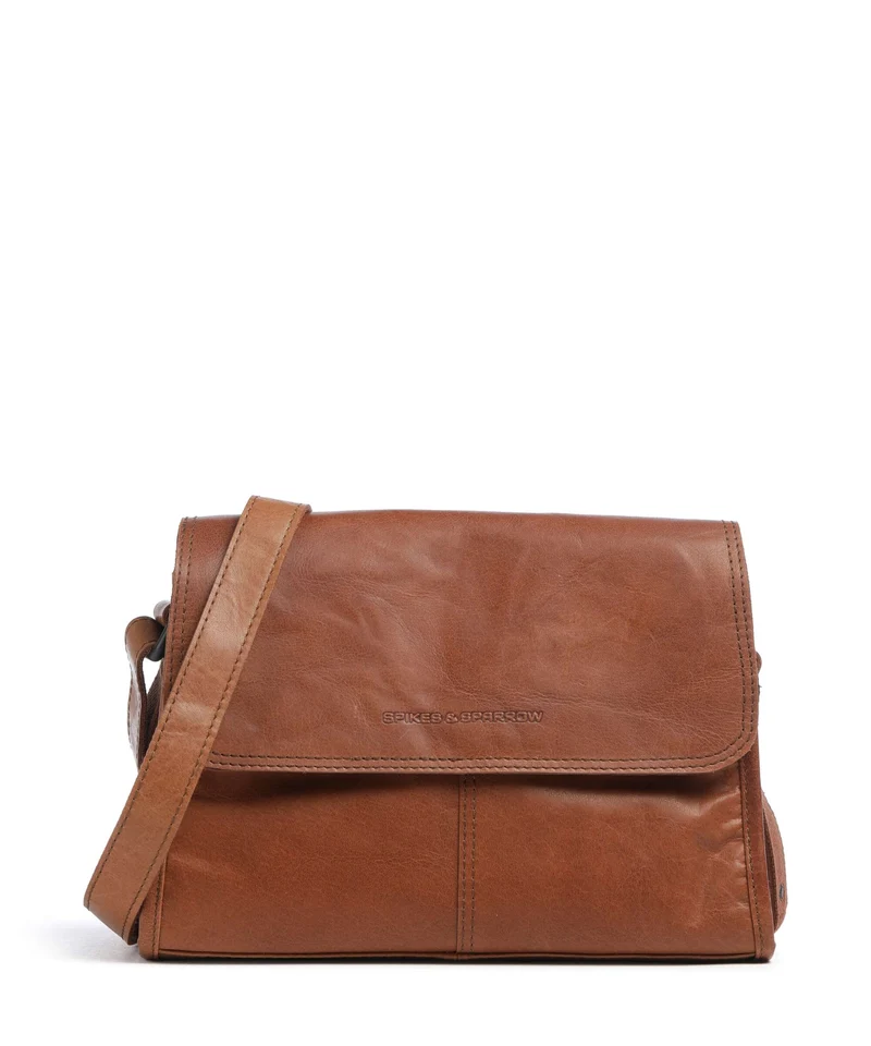 Spikes & Sparrow Bronco Belle Borsa a tracolla brandy