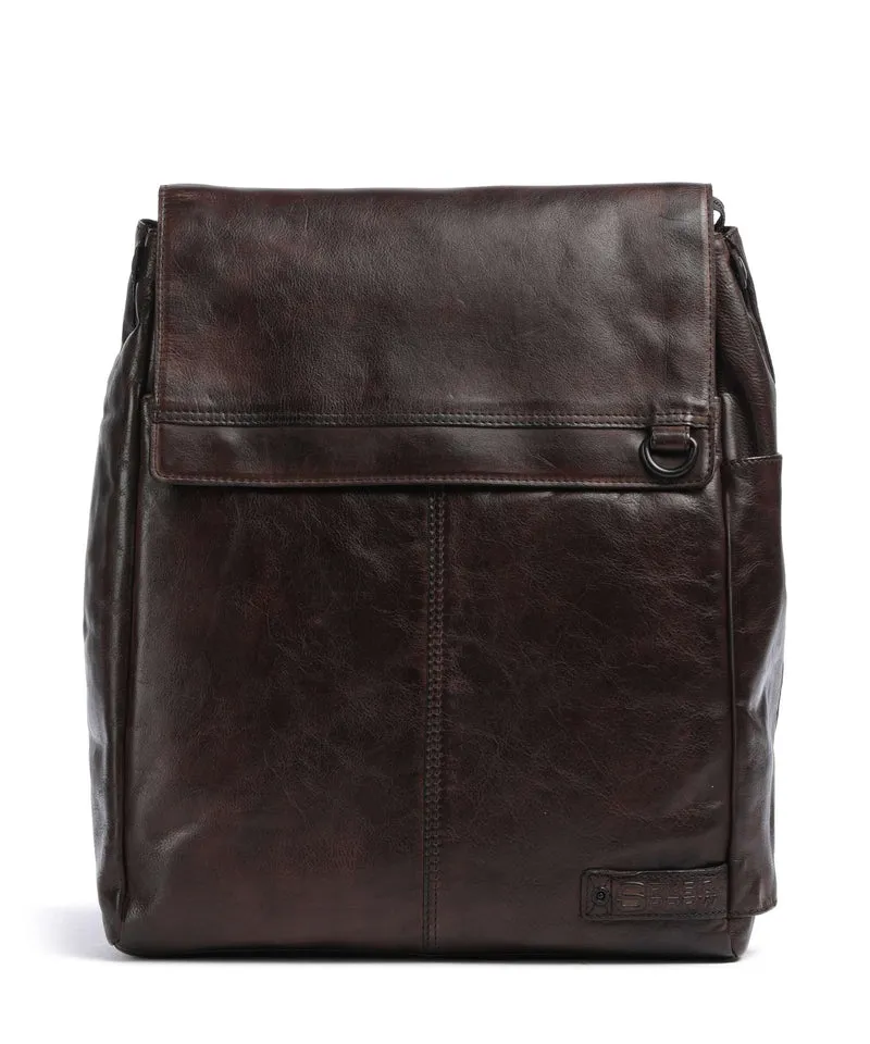 Spikes & Sparrow Apache Ted Zaino porta pc dark brown