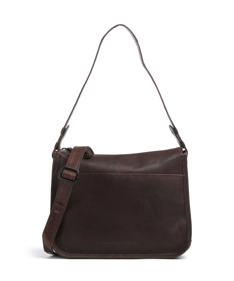 Spikes & Sparrow Bronco Chanice Borsa a spalla dark brown