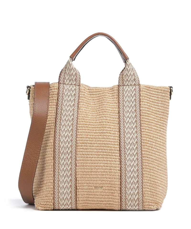 Abro Raffia Kaia Borsa a mano natural