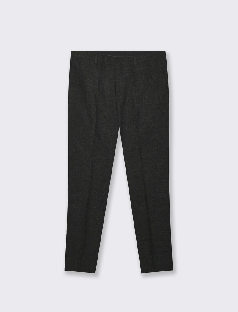 PANTALONI DA COMPLETO SMOKING FORMAL FIT - Nero