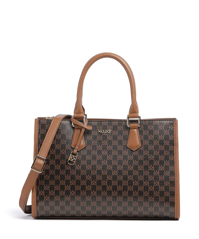Kazar Nafi Borsa a mano dark brown
