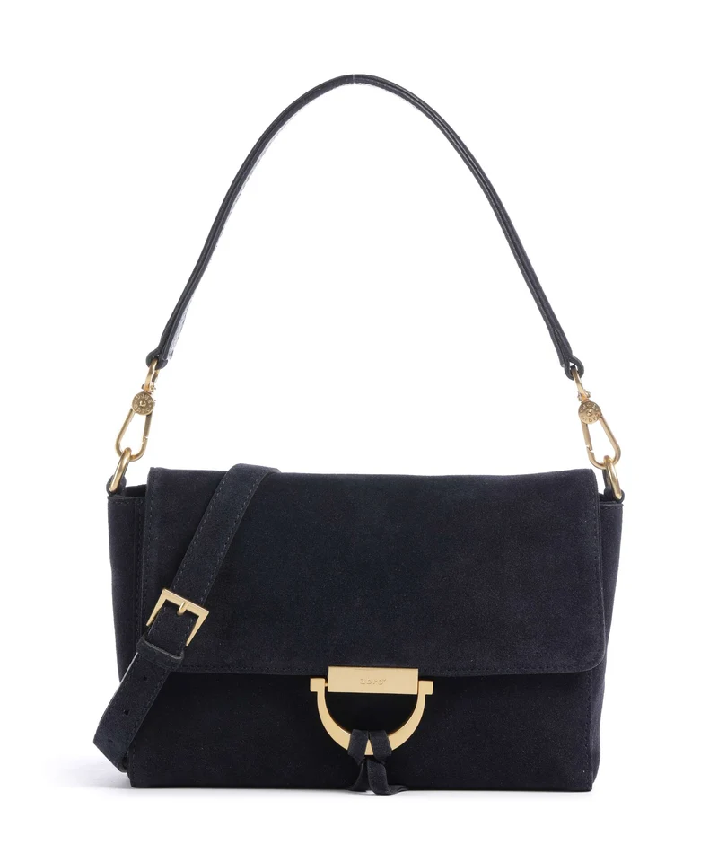 Abro Suede Temi Borsa a spalla navy