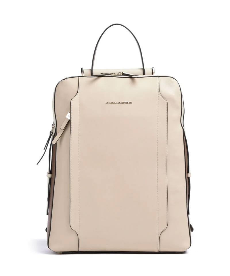 Piquadro Circle Zaino beige/cuoio