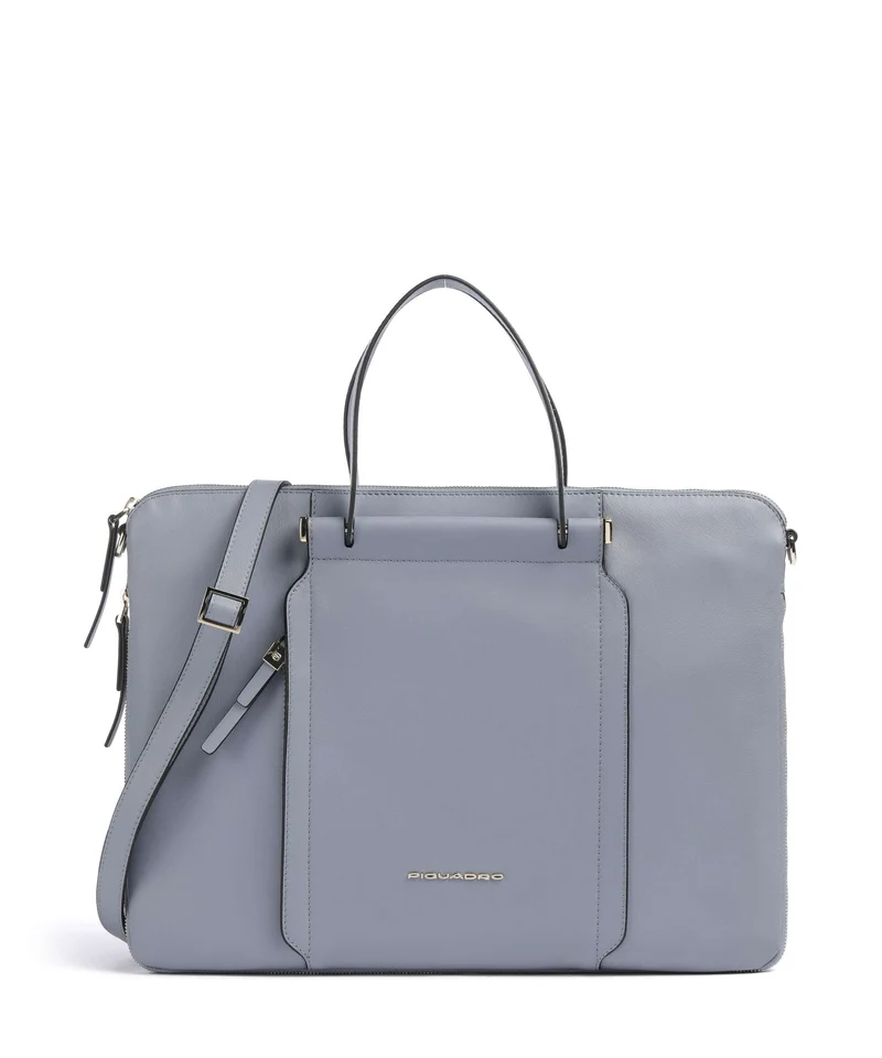 Piquadro W92T Cartella light blue
