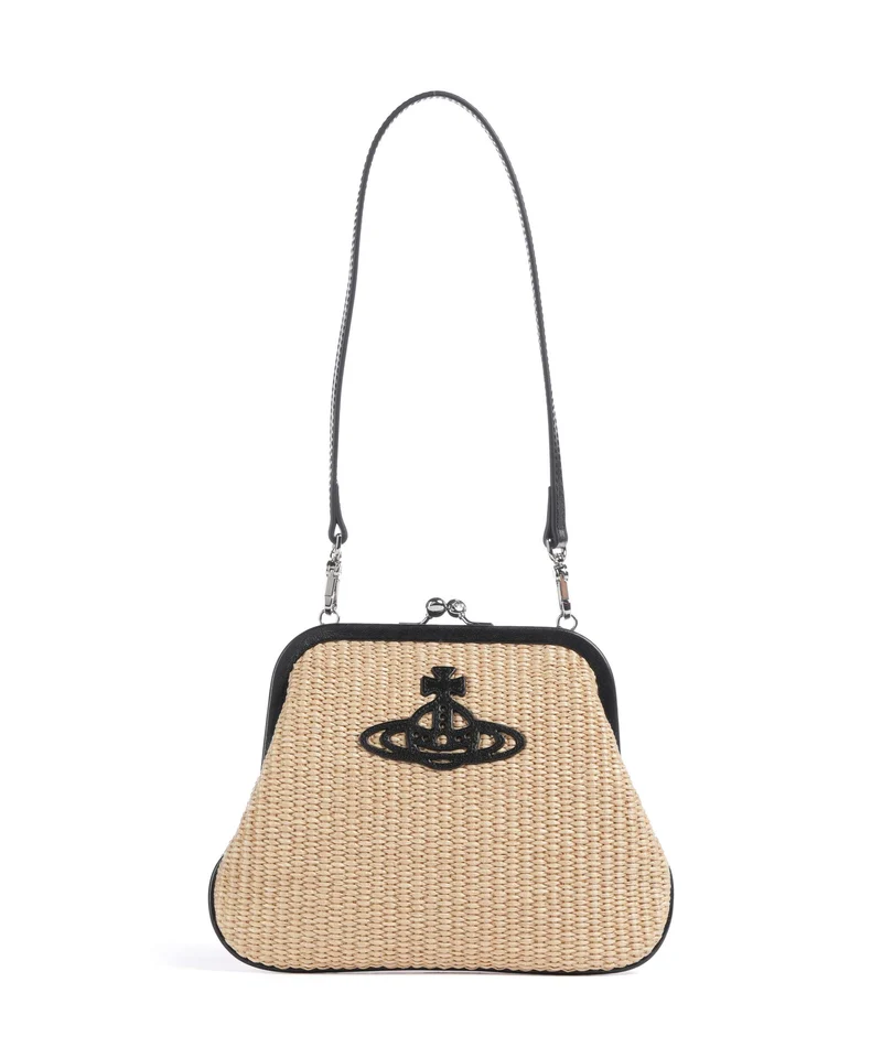 Vivienne Westwood Vivienne Borsa a spalla natural
