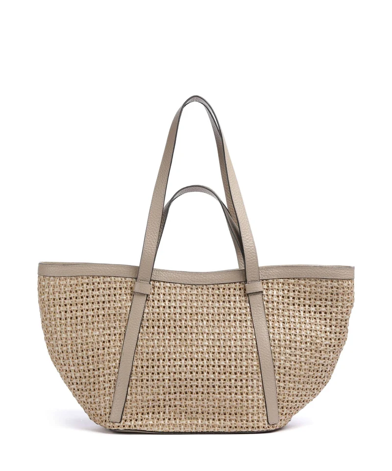 Abro Raffia Cordino Cosmo Large Borsa shopper siena
