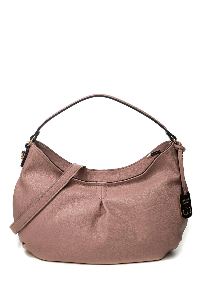 Borsa Twinset Hb Bellows Da Donna Rosa Carne In Poliuretano
