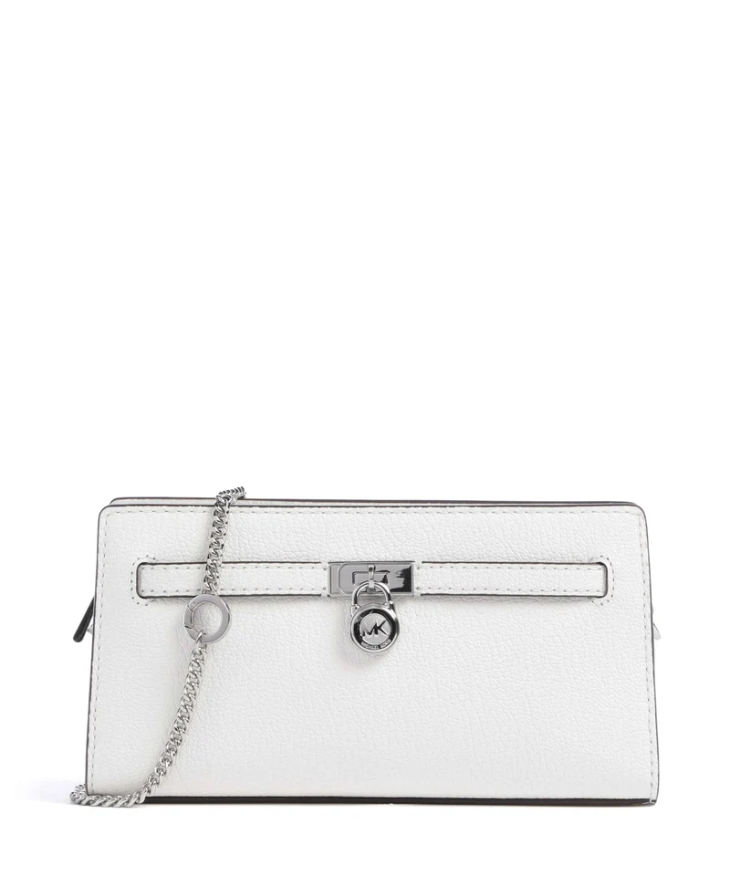 Michael Kors Hamilton Moderne XS Borsa a tracolla optic white