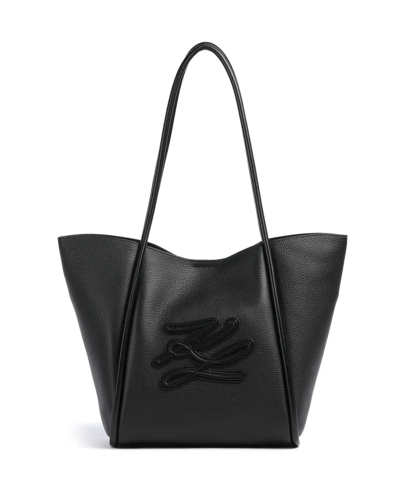 Karl Lagerfeld K/Autograph Medium Borsa shopper black/nickel