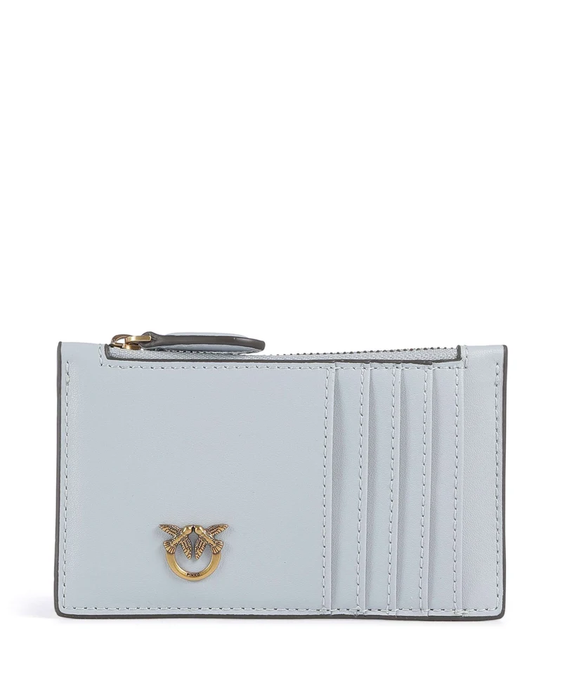 Pinko Airone Porta carte di credito azzurro celeste/antique gold