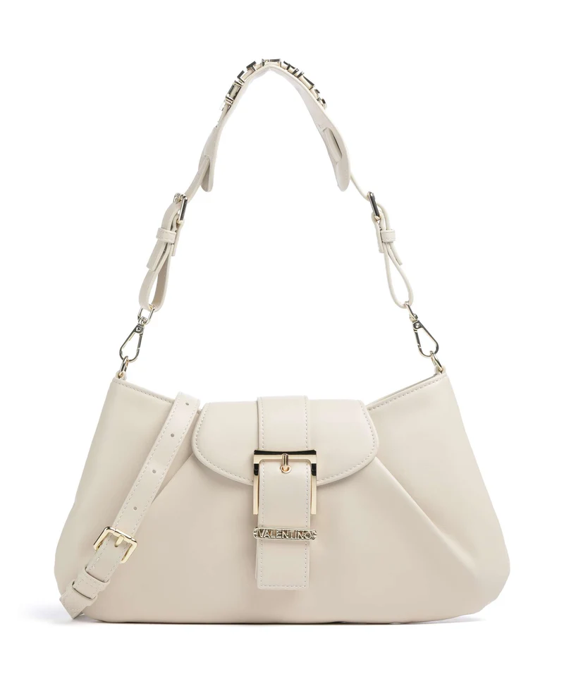 Valentino Bags Cassandra Borsa a spalla ecru