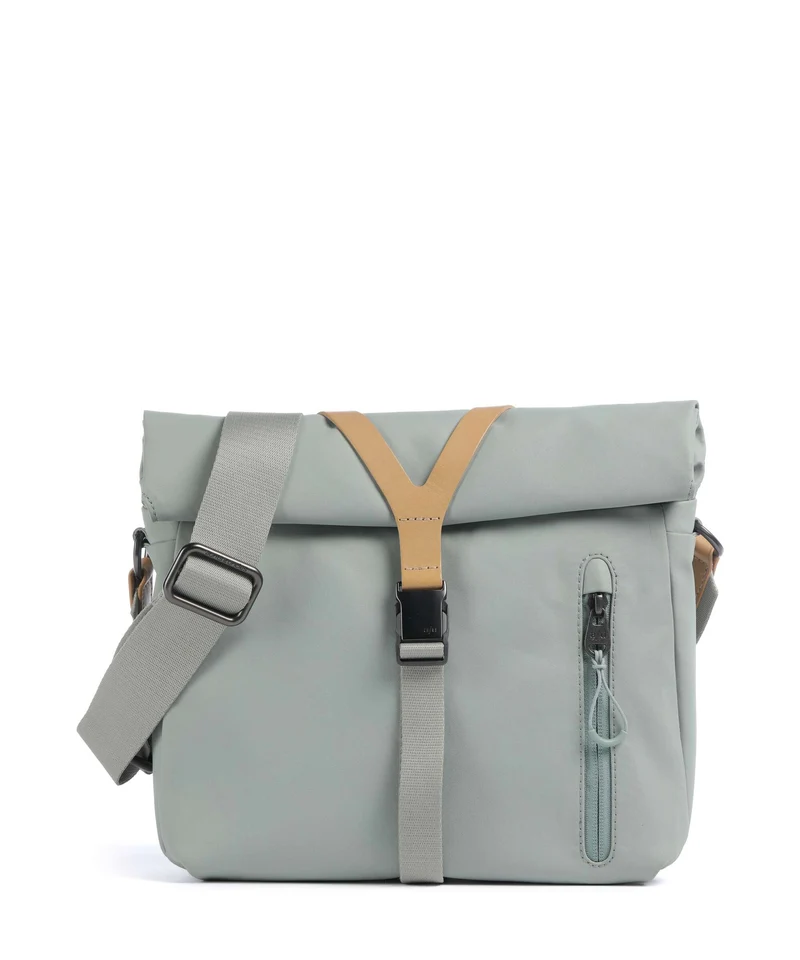 Aunts & Uncles Japan RE Seki Borsa a tracolla sage green