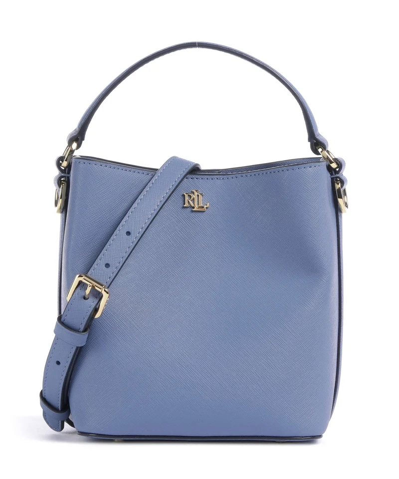 Lauren Ralph Lauren Reese Small Borsa a secchiello carson blue