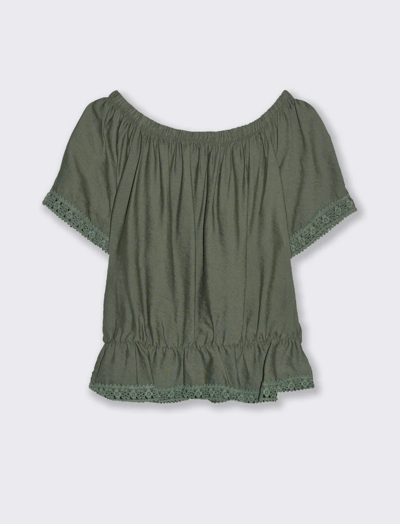 T-shirt con pizzo da donna - Ve.milit.