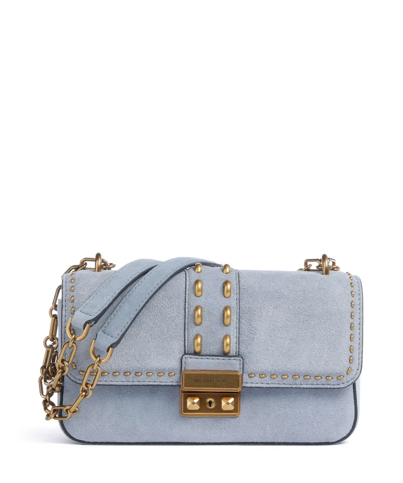 Michael Kors Tribeca Small Borsa a spalla chambray