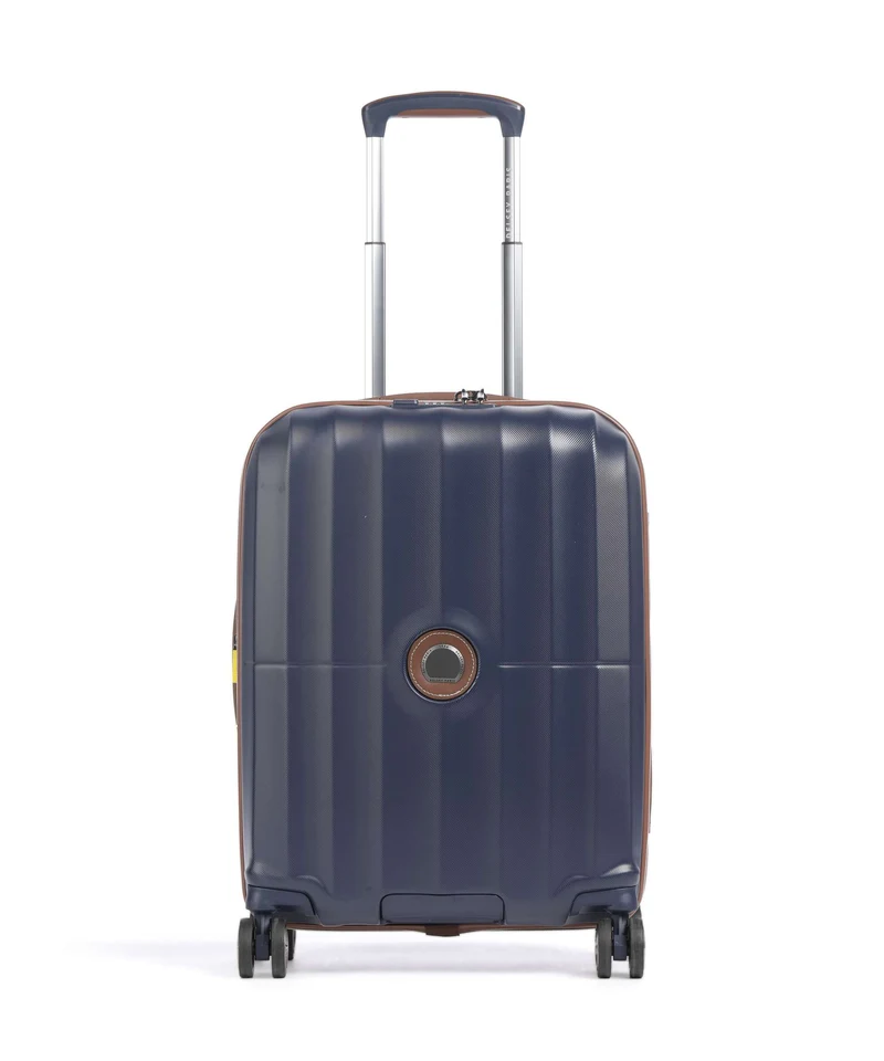 Delsey Paris Carrousel 2 Slim Valigia trolley (4 ruote) blue