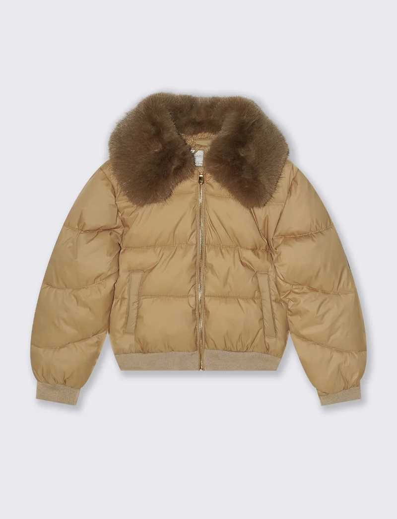 Giubbino imbottito bambina - Beige