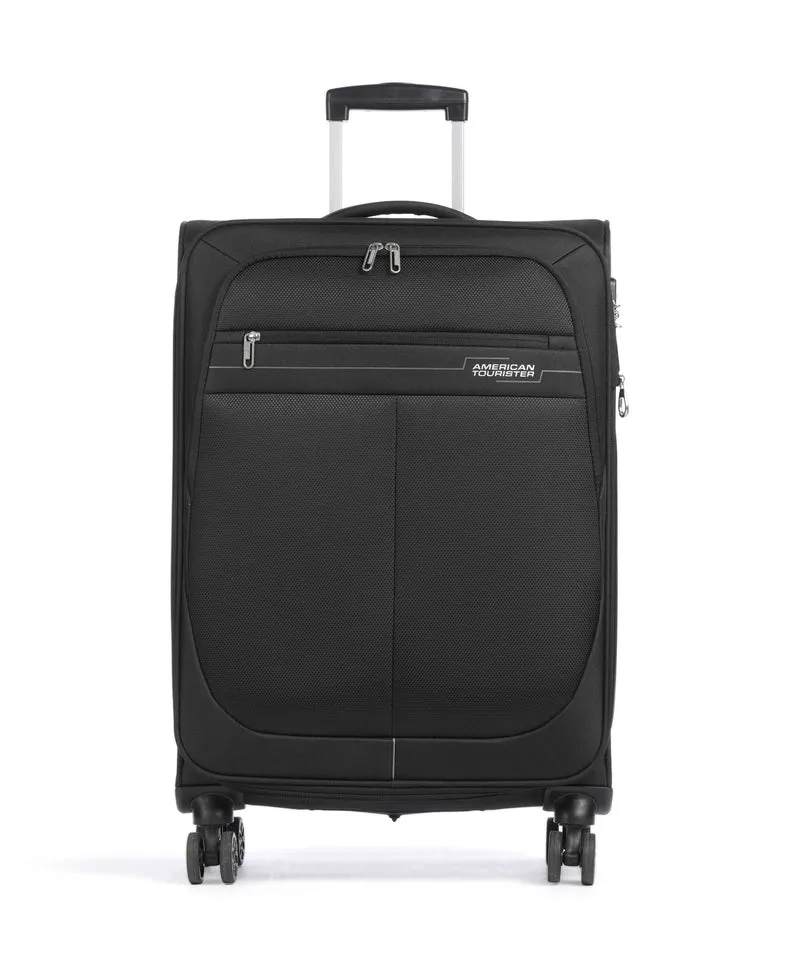 American Tourister Deep Dive Valigia trolley (4 ruote) black/grey