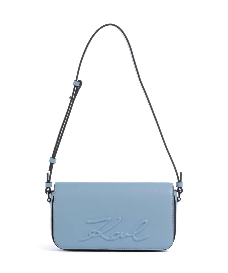 Karl Lagerfeld K/Ville Small Borsa a spalla blue bloom