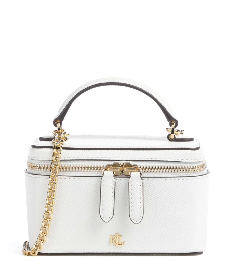 Lauren Ralph Lauren Hallee Small Borsa a tracolla white