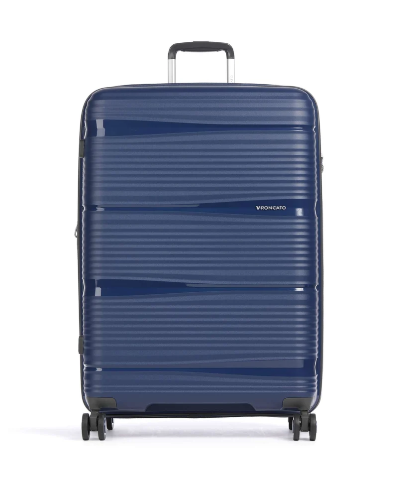 Roncato R-Lite Valigia trolley (4 ruote) blu notte