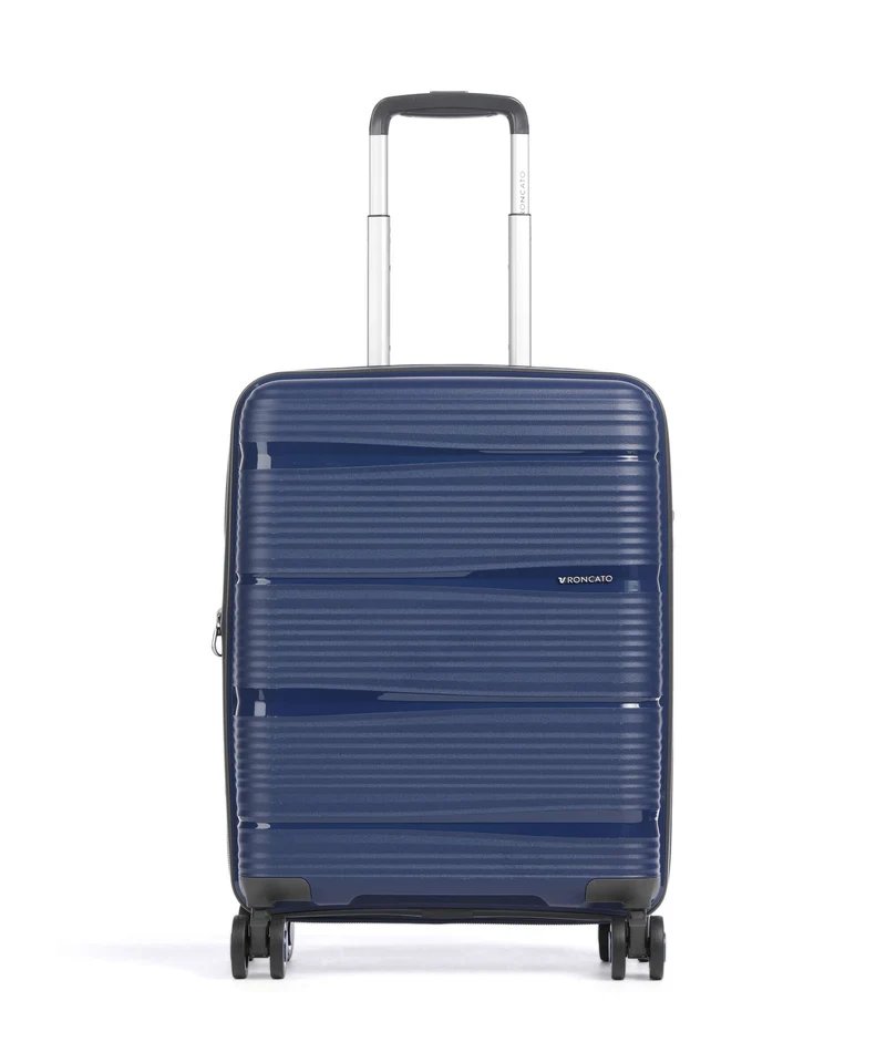 Roncato R-Lite Valigia trolley (4 ruote) blu notte